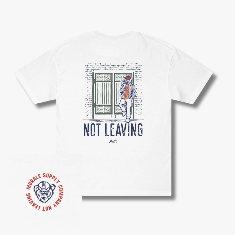 Not Leaving Smoking Bear T-Shirt