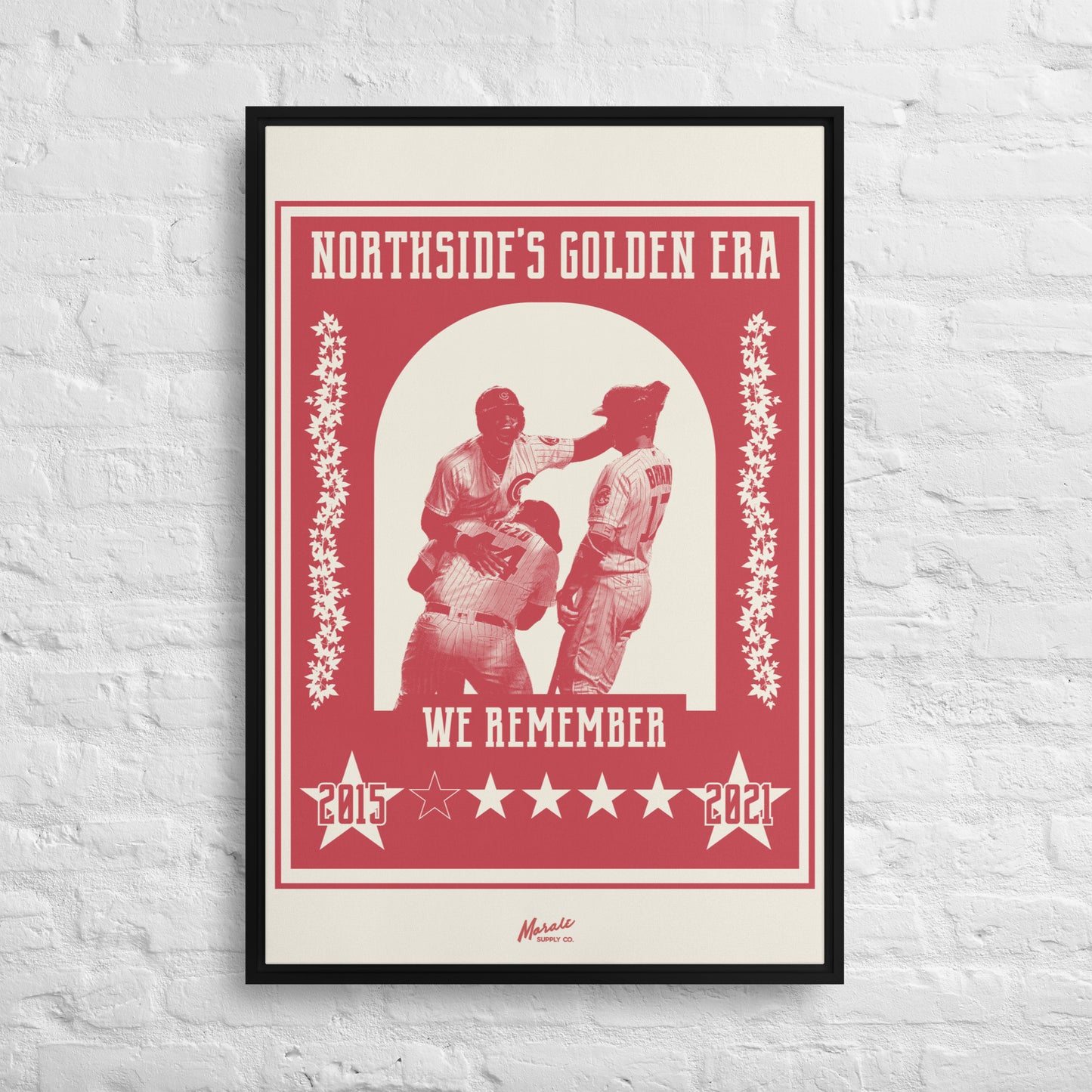 The Golden Era Framed Canvas