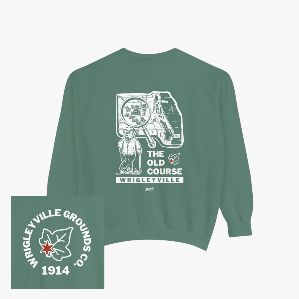The Old Course Garment Dyed Crewneck Sweatshirt (Comfort Colors)