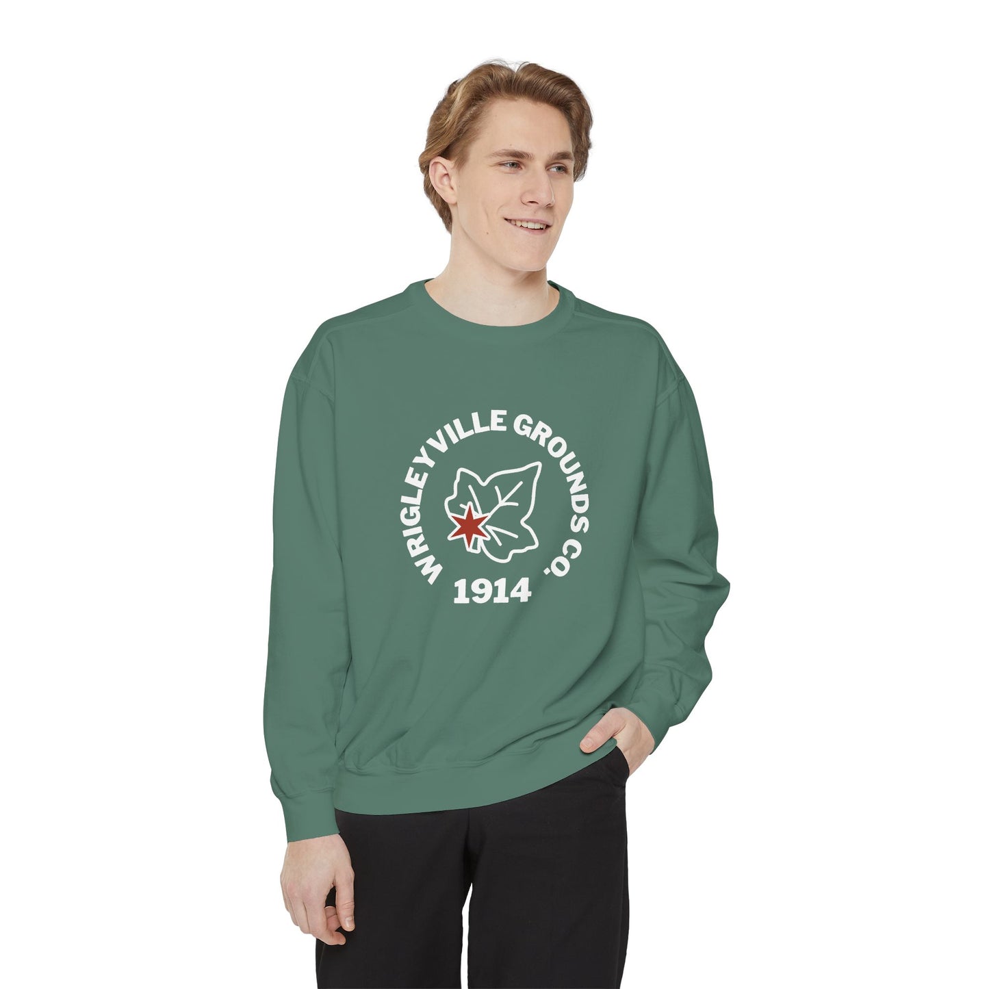 The Old Course Garment Dyed Crewneck Sweatshirt (Comfort Colors)