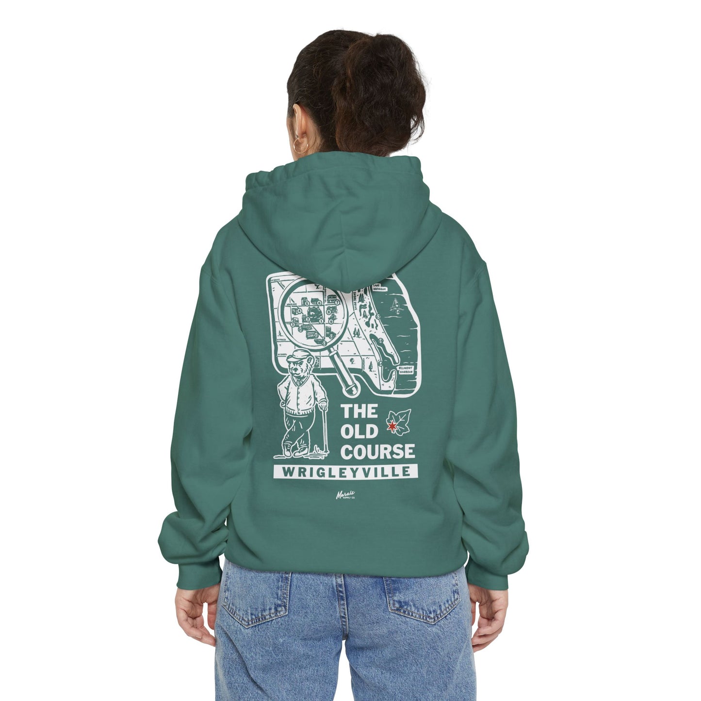 The Old Course Garment Dyed Hoodie (Comfort Colors)