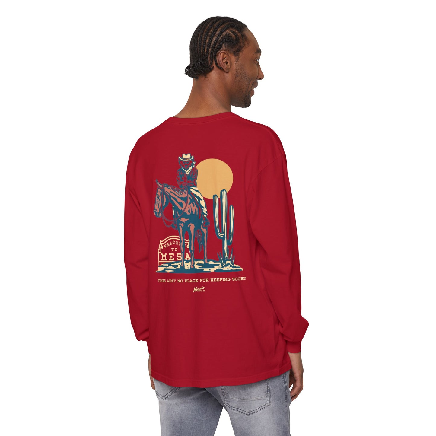 The Mesa, AZ Long Sleeve T-Shirt (Comfort Colors)