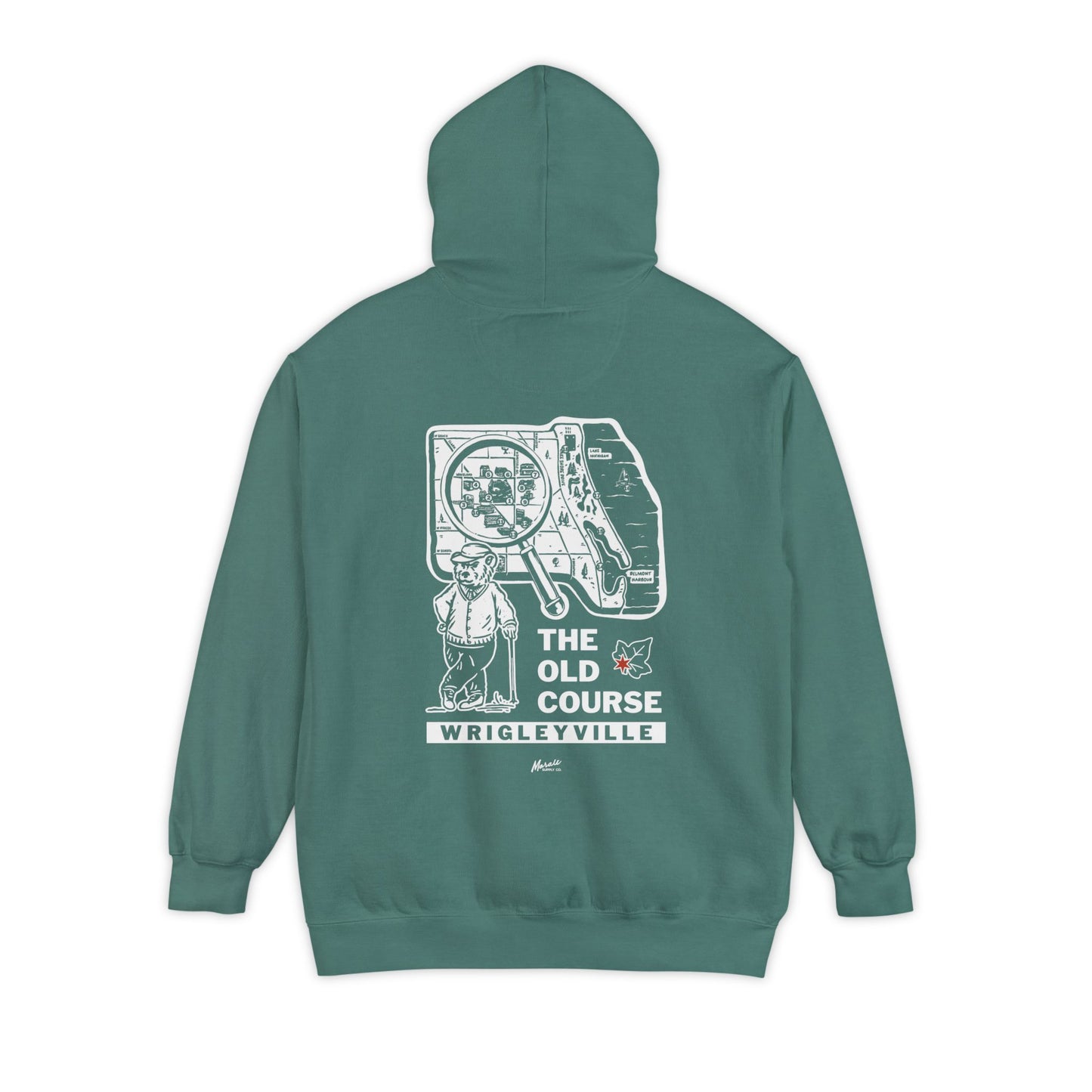 The Old Course Garment Dyed Hoodie (Comfort Colors)